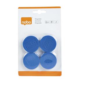 Nobo Magneet  38mm 800gr blauw