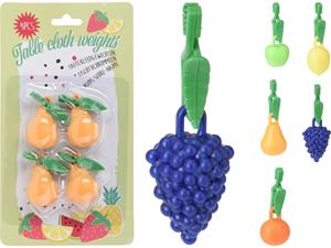 Pro Garden Tafelkleedgewichten Fruit Kaart A 4 Stuks (per Kaart)