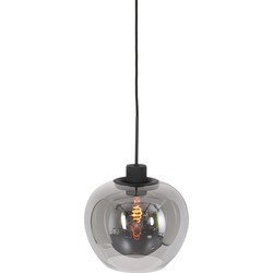 Hängelamp Lotus - metall - glas - 25 cm - E27 - 1897ZW - Metall - Steinhauer