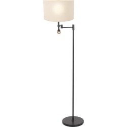 Steinhauer Vloerlamp  Stang - zwart - 7180ZW