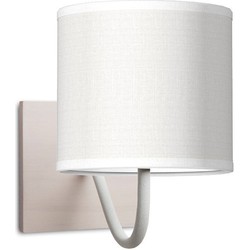 Home Sweet Home wandlamp beach bling Ø 16 cm - wit