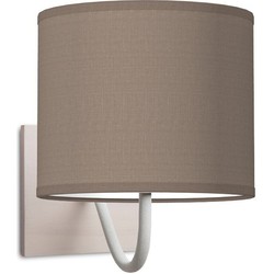 Home Sweet Home wandlamp beach bling Ø 20 cm - taupe