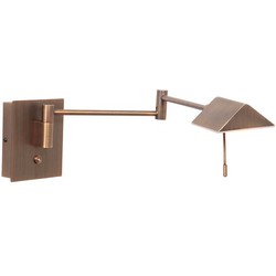 Steinhauer wandlamp Retina - brons - metaal - 3402BR