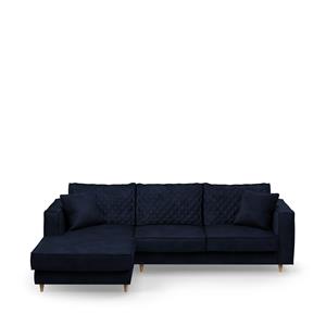 Rivièra Maison Chaise Longue Bank Links Kendall, Estate Blue