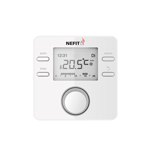 Nefit ModuLine 2050 modulerende kamerthermostaat, wit