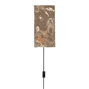 Ferm living Argilla Wandamp - Marble Mocha