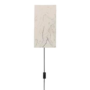 Ferm living Argilla Wandamp - Marble White