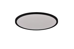 realityleuchten R64371932 Deckenleuchte aureo schwarz matt 30W led, Höhe ca. 2 cm