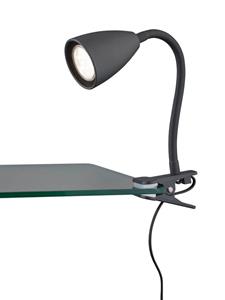 Trio international Tafellamp Wanda met klem zwart 202620132
