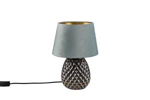 Trio Leuchten Klassische Tischlampe grün 35 cm - Betty
