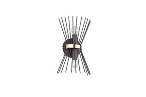 Trio international Design wandlamp Rod zwart R21532080