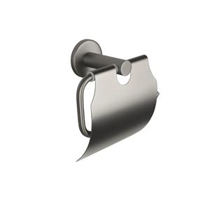Boss & Wessing Toiletrolhouder  Colorato Met Klep Gunmetal
