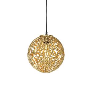 qazqa Art Deco Hängelampe Gold - Maro - Gold/Messing