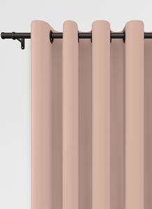 Vadain Renica ringgordijn - Dusty Pink met ringen