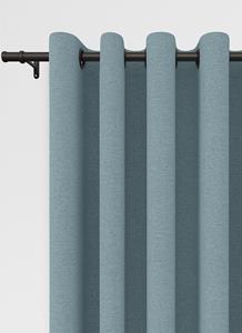 Vadain Staba ringgordijn - Scandi Blue met ringen
