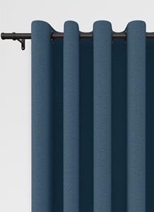 Vadain Staba ringgordijn - Dark Blue met ringen
