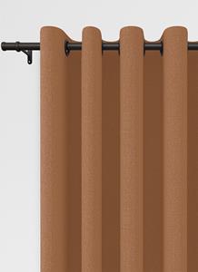 Vadain Jova ringgordijn - Copper met ringen