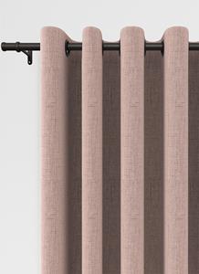Vadain Orkney ringgordijn - Dusty Pink met ringen