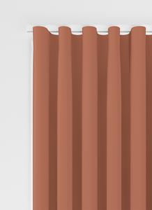 Vadain Renica gordijn - Burnt Orange met Wave plooi