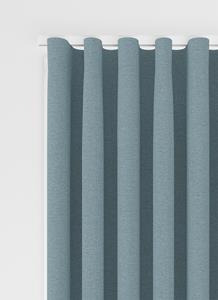 Vadain Staba gordijn - Scandi Blue met Wave plooi
