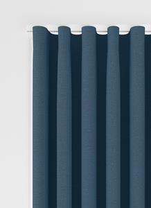 Vadain Staba gordijn - Dark Blue met Wave plooi