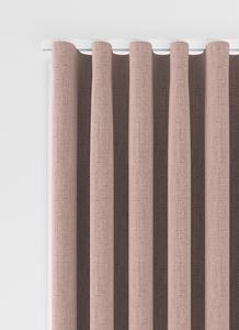 Vadain Orkney gordijn - Dusty Pink met Wave plooi