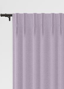 Vadain Staba gordijn - Lilac met Driedubbele plooi