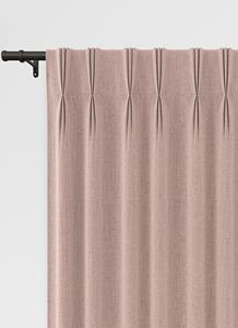 Vadain Orkney gordijn - Dusty Pink met Driedubbele plooi