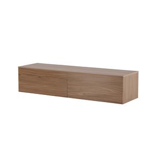 Nest living Leona houten dressoir walnoot - 160 x 35 cm