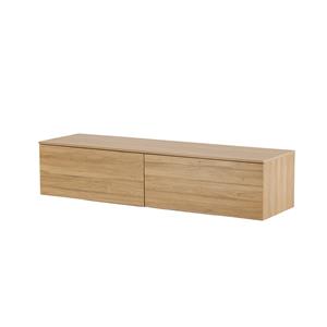 Nest living Leona houten dressoir naturel - 160 x 35 cm