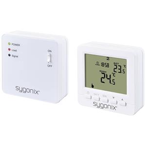 Sygonix Funk-Raumthermostat Aufputz Wochenprogramm 1 bis 70°C