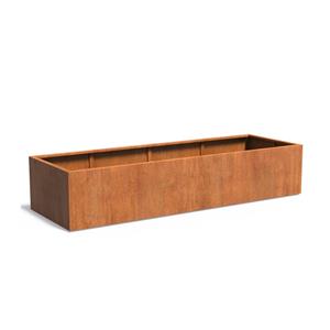 Tuinvoordeel Andes cortenstaal 300x100x60 cm plantenbak