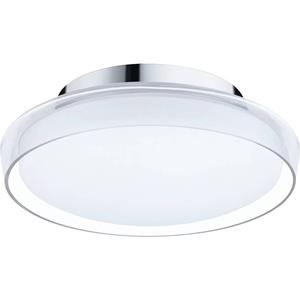 Paulmann Luena LED-Feuchtraumleuchte LED 11.5W Warmweiß Glas, Chrom