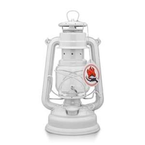Sturmlaterne 276 reinweiß Material Stahl Campingzubehör - Feuerhand