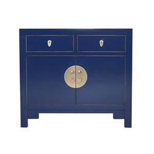 Fine Asianliving Chinese Kast Blauw - Midnight Blue - Orientique