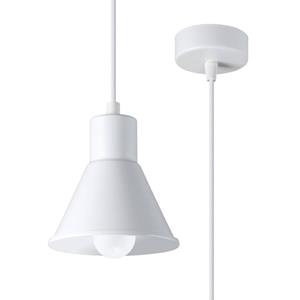 SL.0983 Pendelleuchte taleja 1 weiß E27 l: 14cm, b: 14cm, h: 120cm, 40W, dimmbar - Sollux