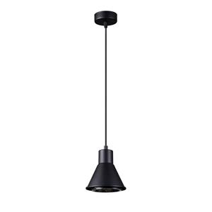 SL.0989 Pendelleuchte taleja 1 schwarz ES111 14cm, b: 14cm, h: 120cm, dimmbar - Sollux