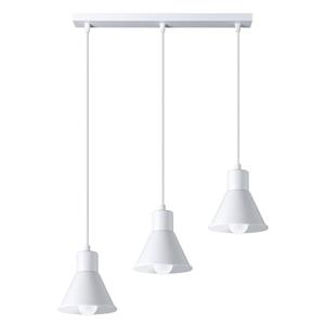 Sollux - SL.0984 Pendelleuchte taleja 3 weiß E27 l: 45cm, b: 14cm, h: 120cm, 40W, dimmbar