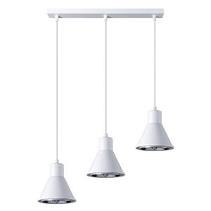 SOLLUX SL.0988 Pendelleuchte TALEJA 3 weiß ES111 L: 45cm, B: 14cm, H: 120cm, dimmbar