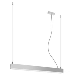 sollux Integrated led 65cm Linear Straight Bar Pendant Light Grey 3000K Integrierte led 65cm Linear Straight Bar Pendelleuchte Grau 3000K