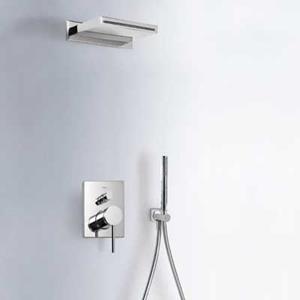 Tres Mono-Term inbouw doucheset chroom 06218006