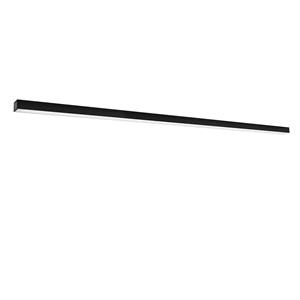 TH.244 Deckenleuchte pinne led 50W Aluminium schwarz L:200cm B:6cm H:6cm 4000K - Sollux