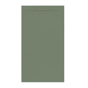 Allibert Douchebak + Sifon  Rectangle 160x90 cm Eucalyptus Groen