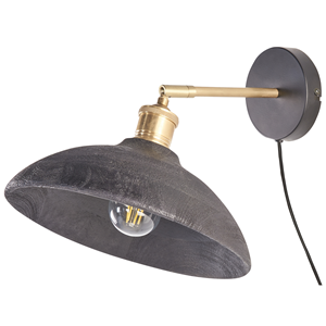 BELIANI Wandlamp zwart YERALA