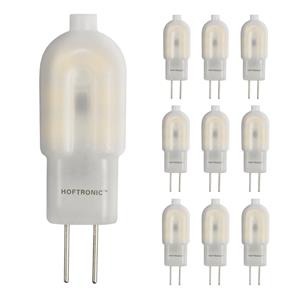 HOFTRONIC™ 10x G4 LED Lamp - 1,5 Watt 140 lumen - 2700K Warm wit - 12V - Vervangt 13 Watt T3 halogeen