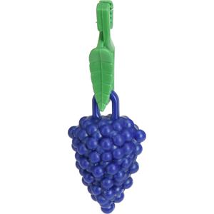 Tafelkleedgewichten druiven - 4x - paars - kunststof -
