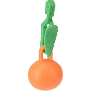 Tafelkleedgewichten sinaasappels - 4x - oranje - kunststof -