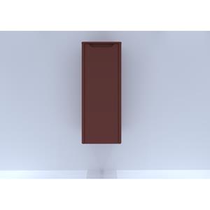 HR badmeubelen Juice Halfhoge Kast - 40x35x100cm - met ronde hoeken - 1 deur - rechtsdraaiend - terra mat 75112374