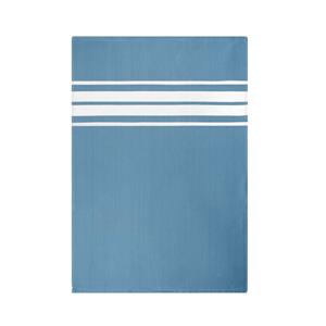EM Kitchen Theedoek Streep  50x70cm Blauw