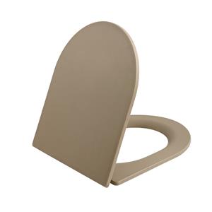 Saniclear Itsie softclose toiletzitting taupe